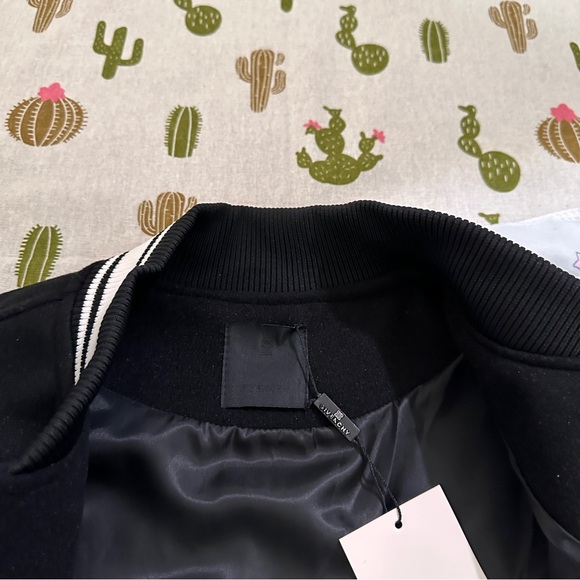 Givenchy Black And White Color-Blocked Baseball Jacket - Picture 5 of 9